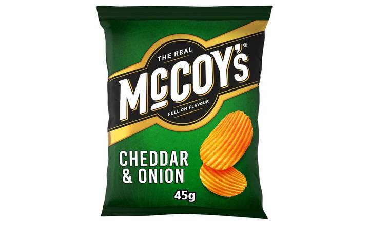 McCoy's Cheddar & Onion Grab Bag Crisps 45g (403298) 