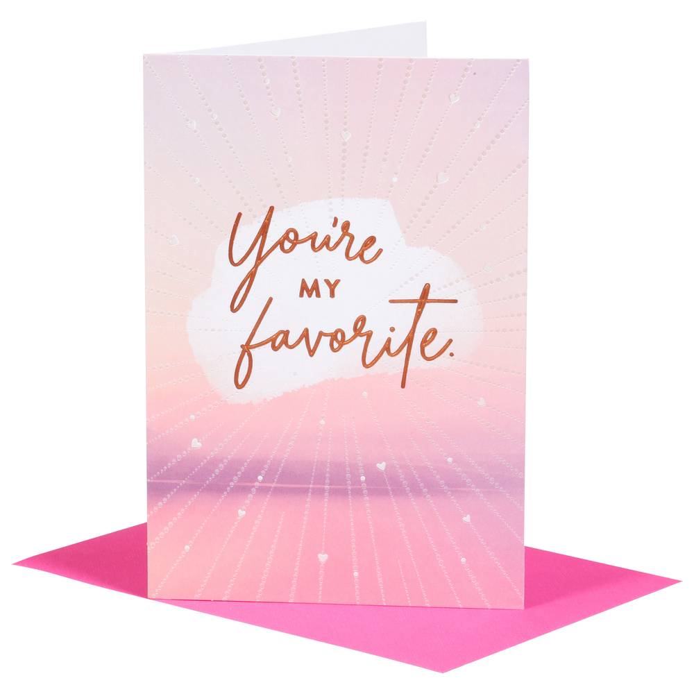 American Greetings You're My Favorite Greeting Card