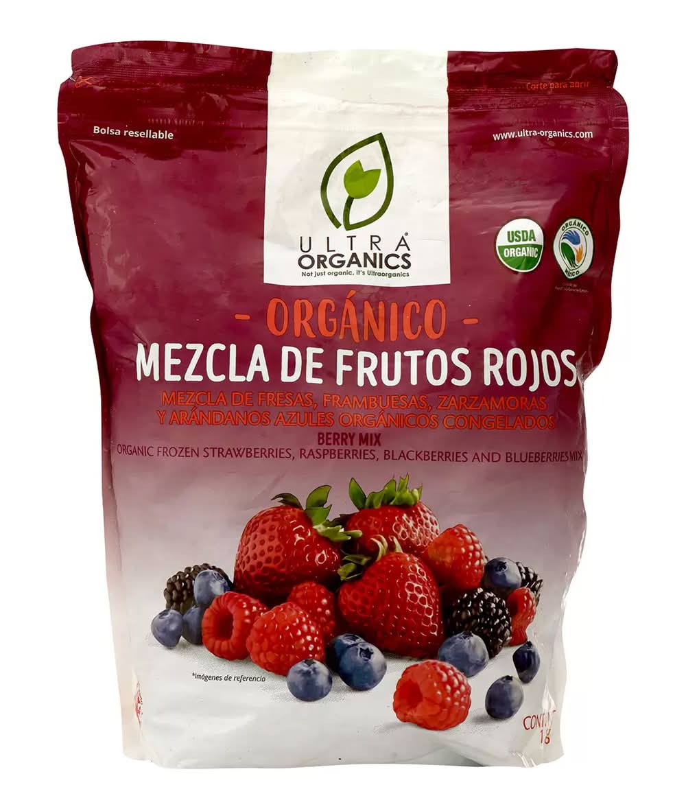 Ultraorganics · Mezcla de frutos rojos orgánicos congelados (1,81 kg)