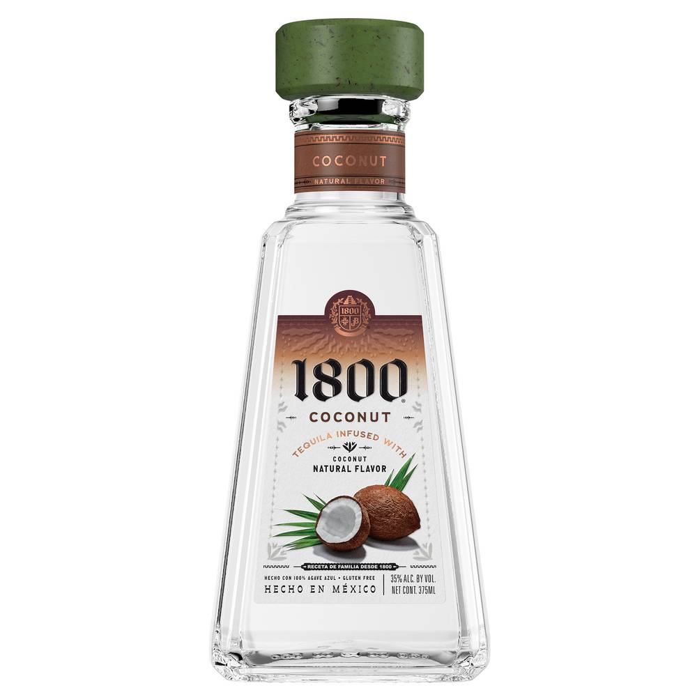 1800 Reserva Coconut Tequila (375ml bottle)