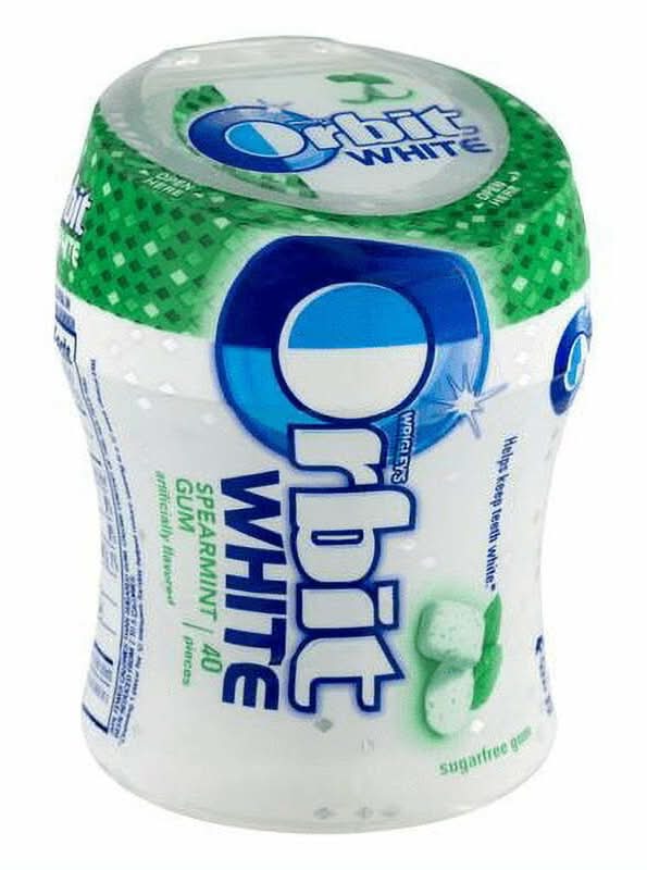 Wrigley's Orbit White Spearmint Gum 40-Count