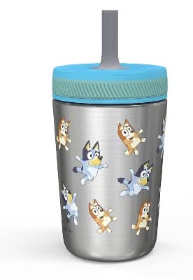 zak! Stainless Steel Double Wall Kelso Tumbler 12 oz, Blue