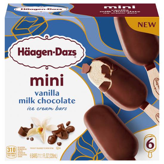 Haagen-Dazs Ice Cream Bars (vanilla milk chocolate)