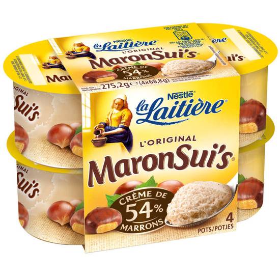 Maronsui's - Crème de marrons - 4 pots