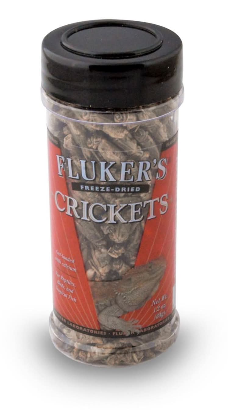 Flukers Freeze Dried Crickets, 1.2 oz