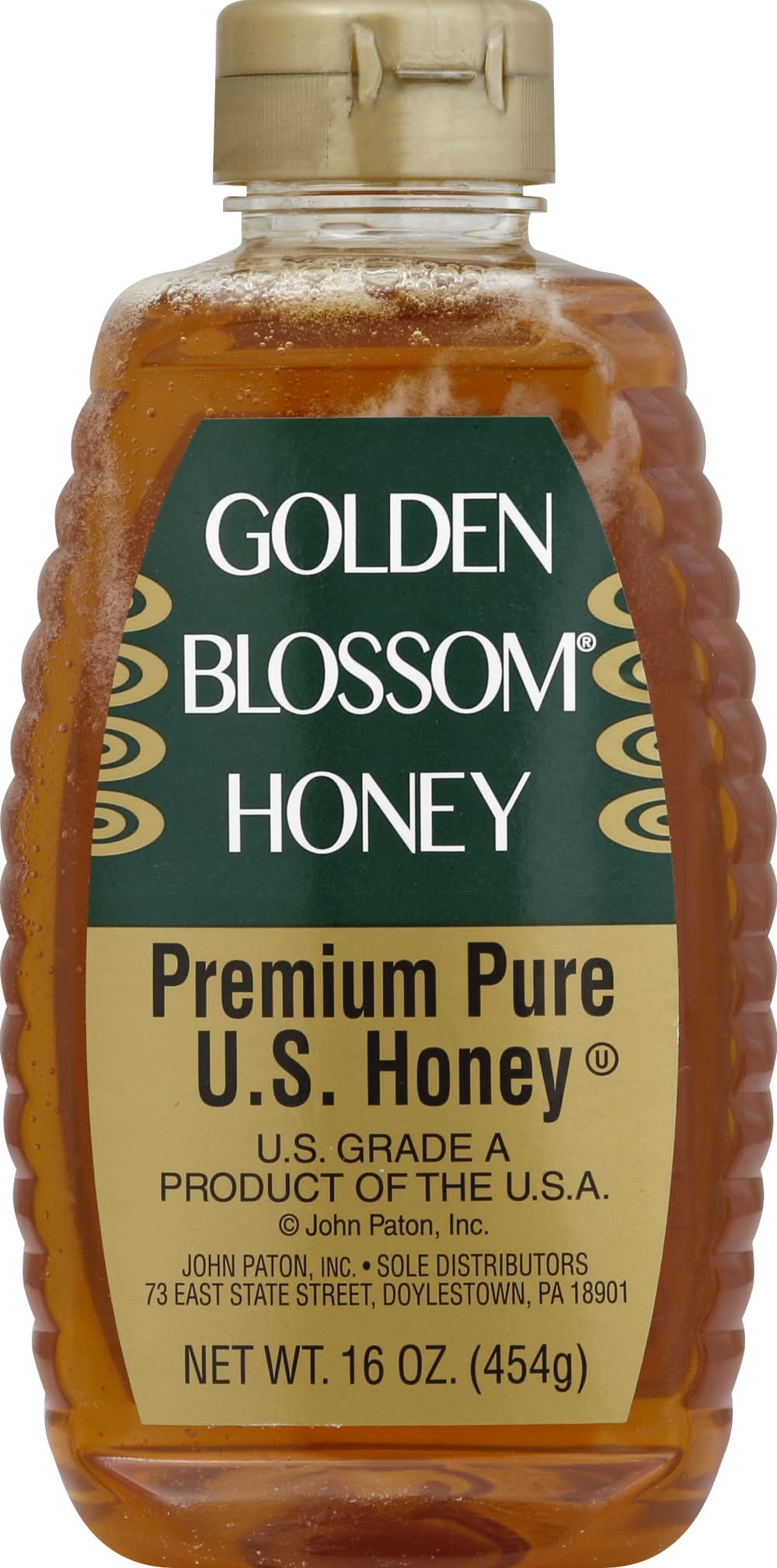 Golden Blossom Premium Pure Honey (16 oz)