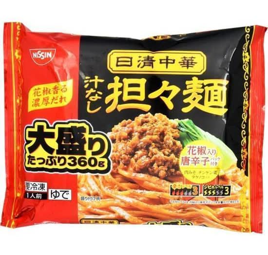 日清食品 中華担々麺 - 大盛り (360g)