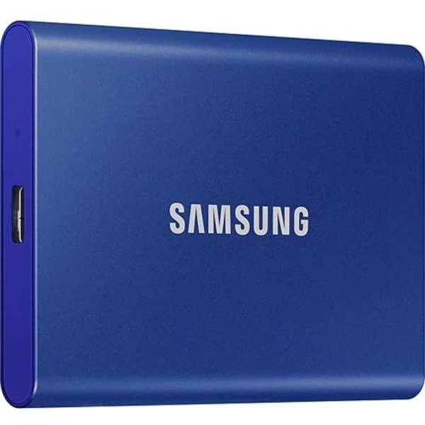 Samsung 500gb Portable External Solid State Drive (blue)