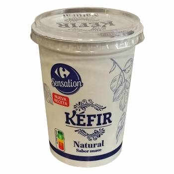 Kéfir natural Carrefour Sensation 500 g.