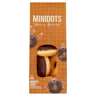 Minidots Cocoa Soft Donuts