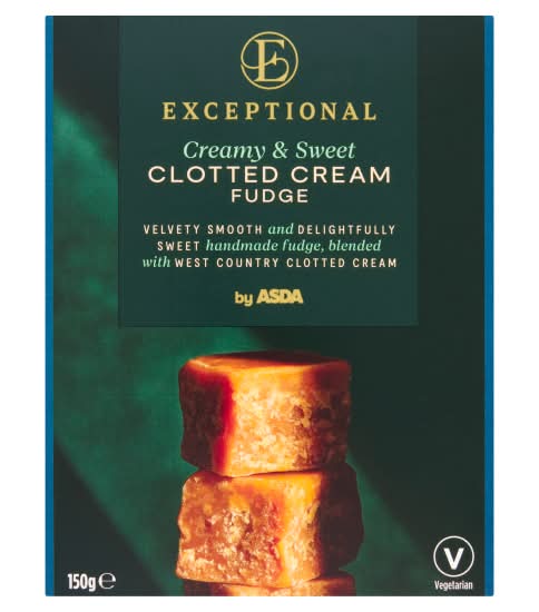 ASDA Exceptional Clotted Cream Fudge (150g)