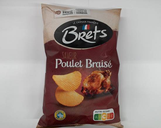 Chips poulet braisé  Bret's 125 g