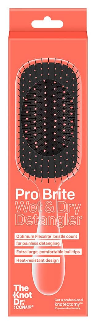 Conair The Knot Dr. Pro Brite Wet & Dry Detangler Brush