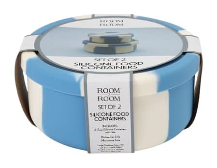 Room 2 Room™ Silicone Food Containers Set 2-Pack Blue