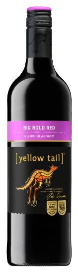 Yellow Tail Raspberries - Strawberry, Big Bold Australian Red Wine (750ml)