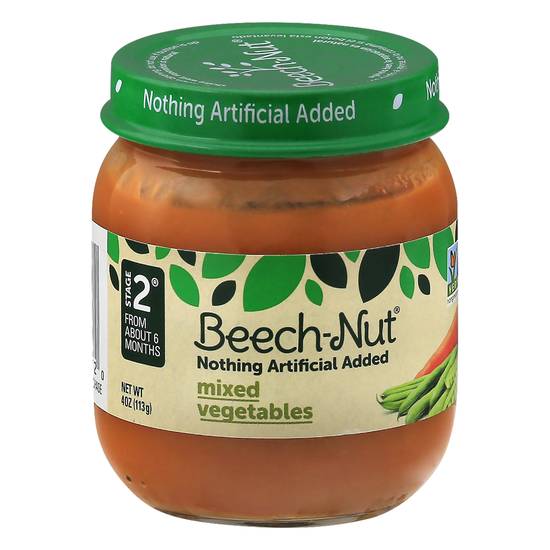 Beech-Nut Baby Food Jar, Stage 2, Mixed Vegetable (4 oz)