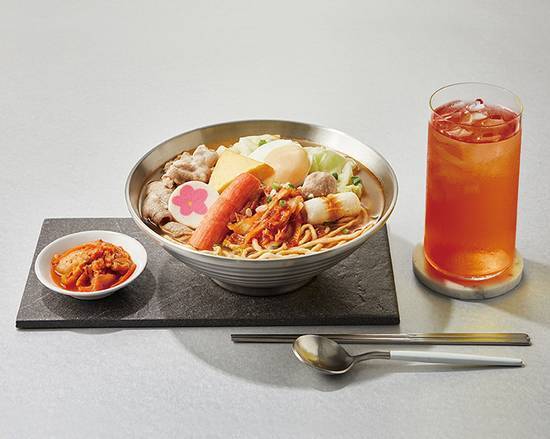 D.泡菜意麵套餐 D. Egg Noodles with Kimchi Combo