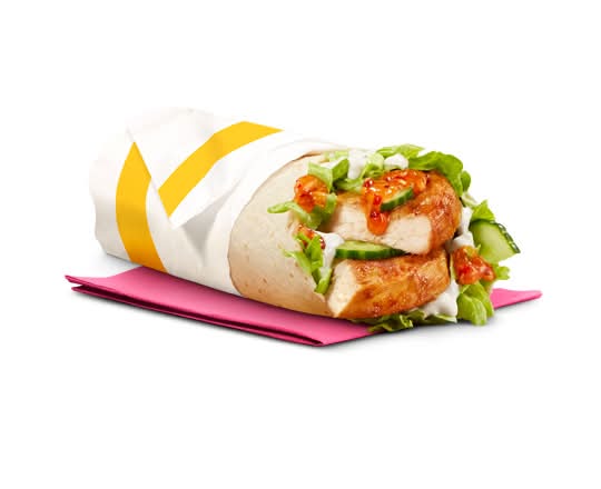 Sweet Chili McWrap with Grilled Chicken [460.0 Cals]