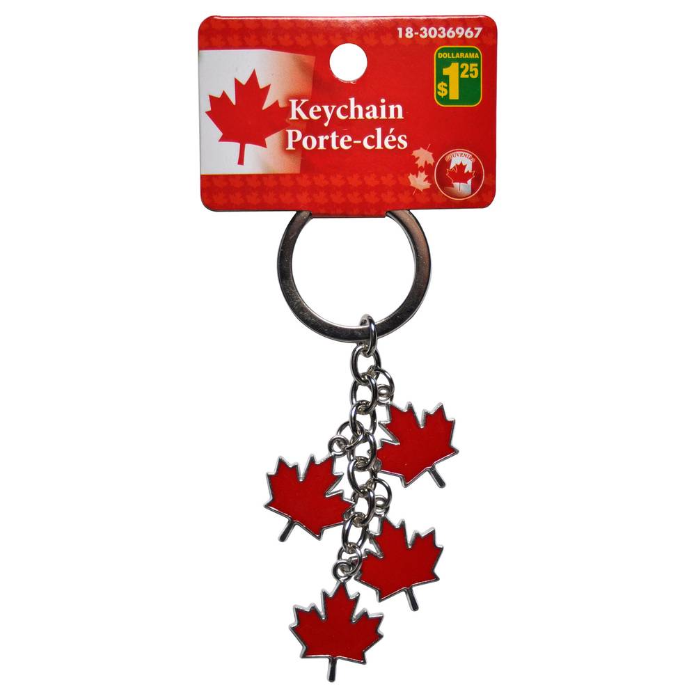Canada Souvenir Metal Keychain