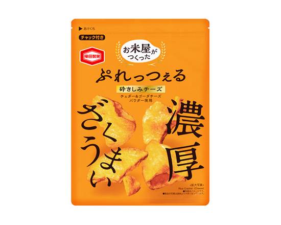 406080：亀田 お米屋がつくったぷれっつぇるチーズ 80G / Kameda Pretzel cheese made by a rice shop 80G