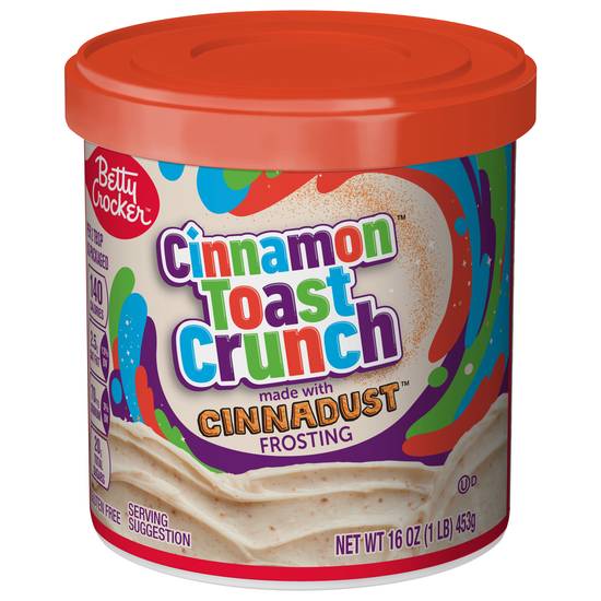 Betty Crocker Cinnamon Toast Crunch Cinnadust Frosting