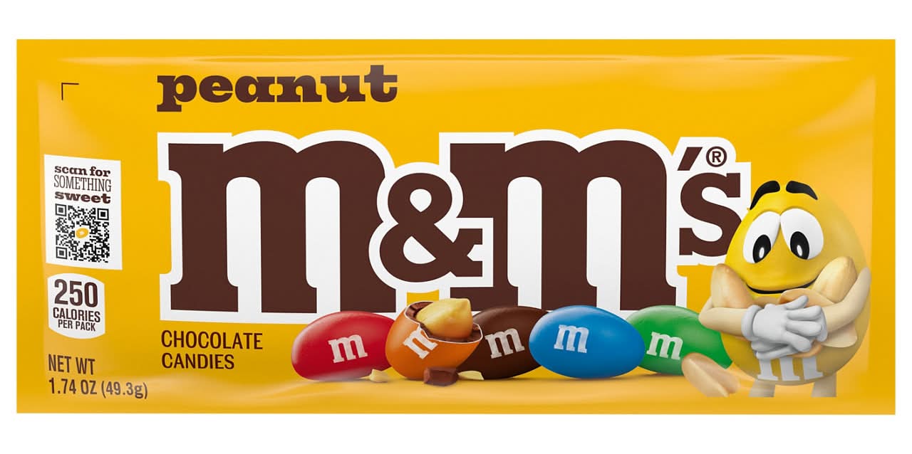 M&M's Peanut Chocolate Candies