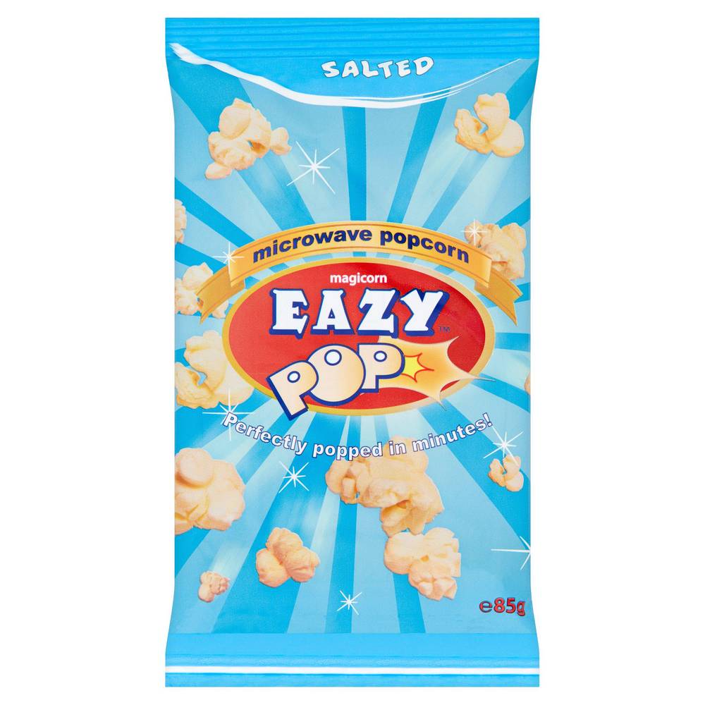 Eazypop Microwave Popcorn Salted 85g
