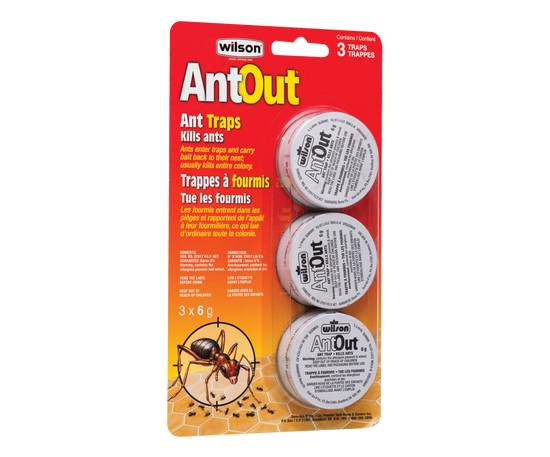 Wilson ant out trappes à fourmis (3 unités) - ant out ant traps (3 units)