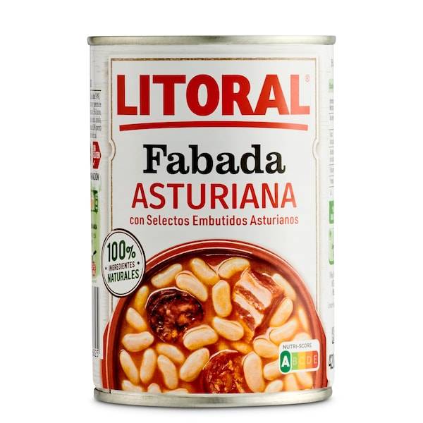 Fabada asturiana Litoral lata 420 g