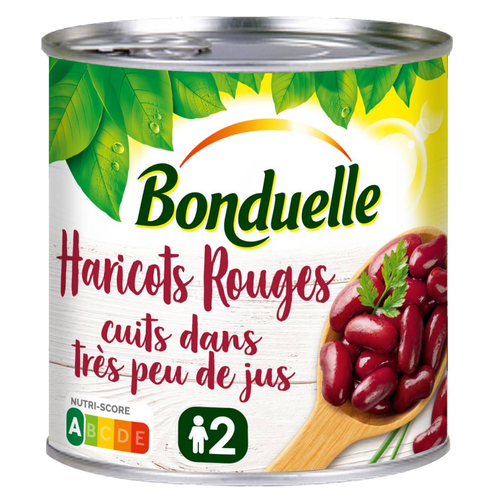 Bonduelle - Haricots rouges cuits dans très peu de jus (250g)