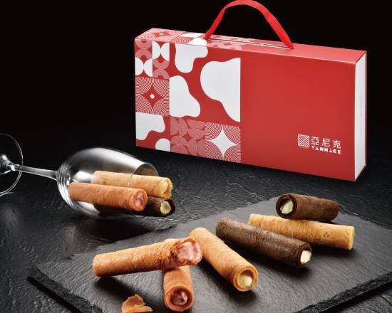 🅝🅔🅦生乳捲風味蛋捲-12入綜合禮盒