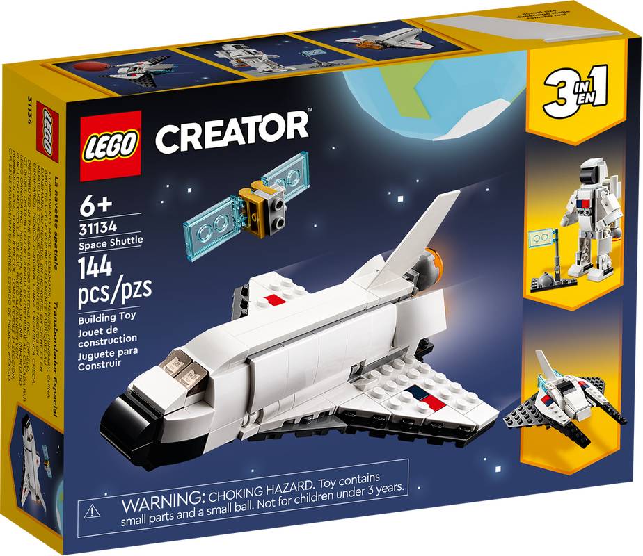 Lego creator 3 en 1 transbordador espacial 31134