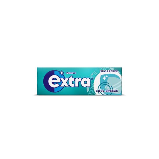 Wrigleys Extra Sugar Free Cool Breeze Chewing Gum 10pce