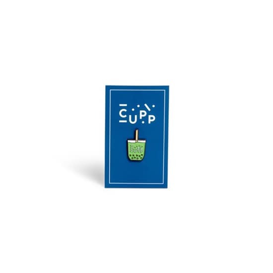 Enamel Pin - Matcha Green