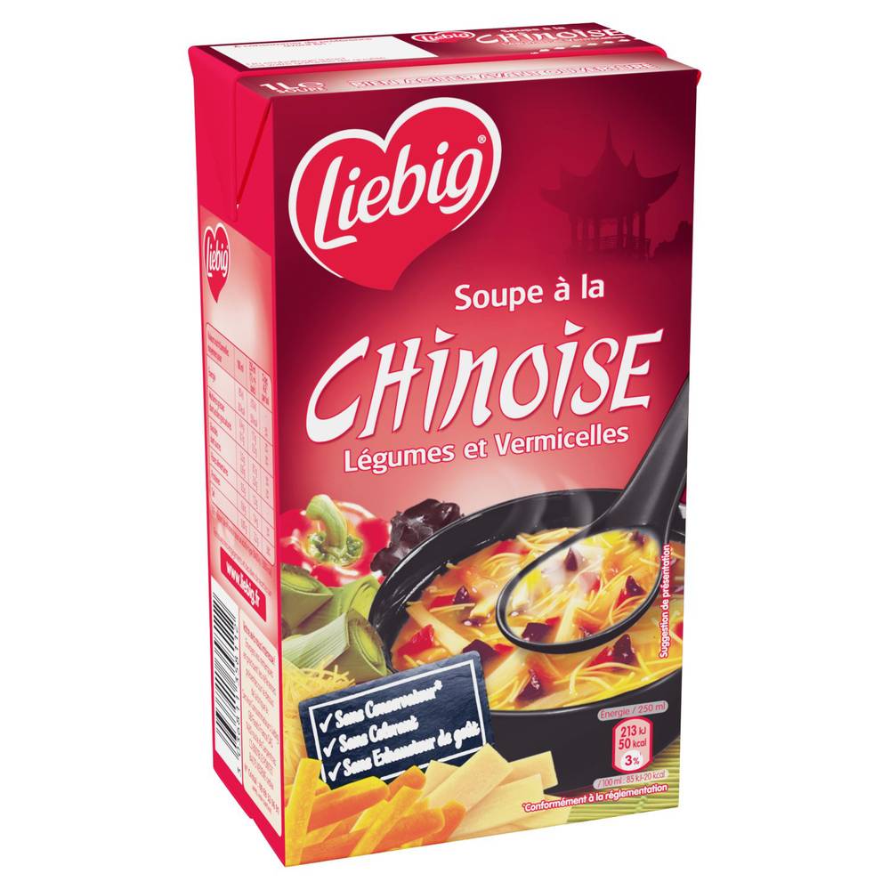Liebig - Soupe à la chinoise légumes et vermicelles (1L)