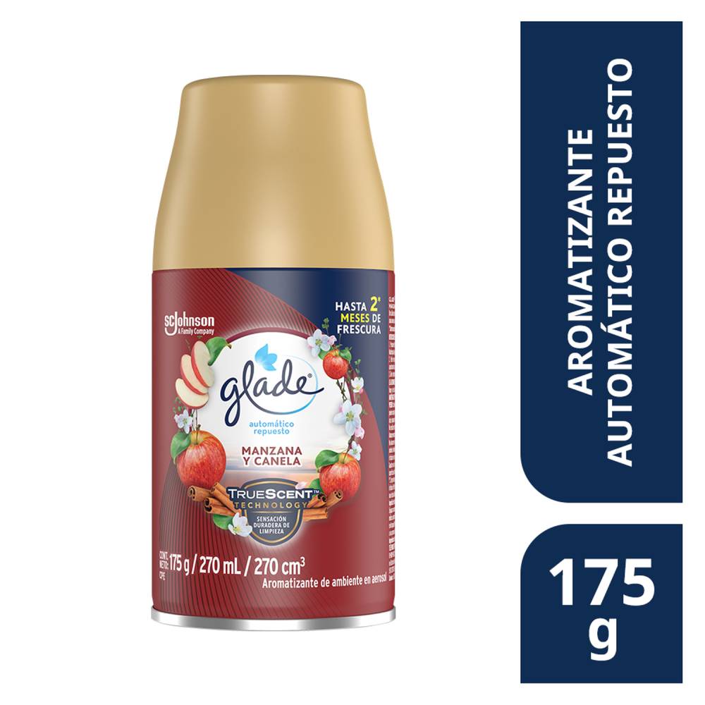 Glade repuesto aromatizante (manzana - canela)