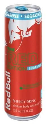 Red Bull Sugerfree Energy Drink, Watermelon (12 fl oz)