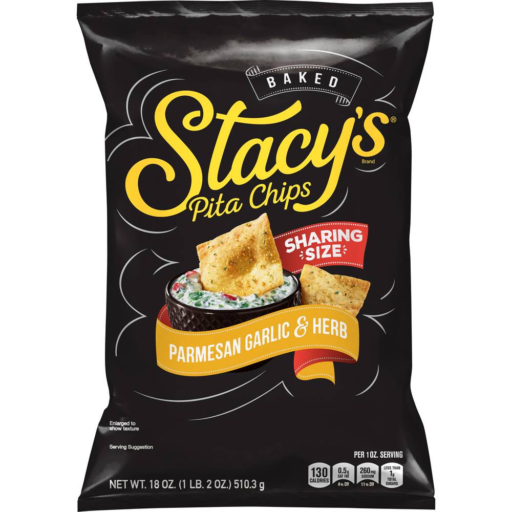 Stacy's Baked Pita Chips (parmesan garlic-herb)