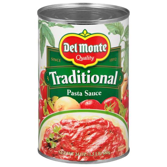 Del Monte Traditional Pasta Sauce Can