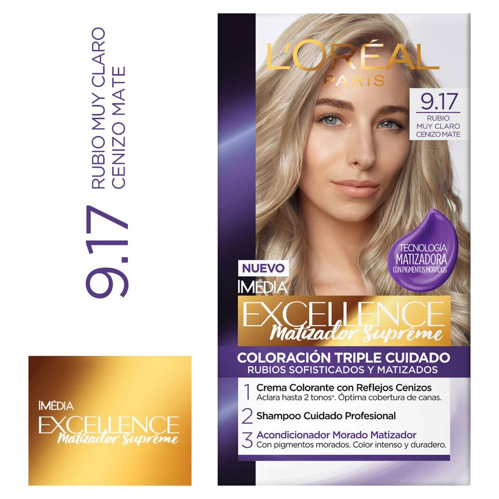 EXCELLENCE N9.17 R.MUY CLARO CENIZO MATT EXCELLENCE