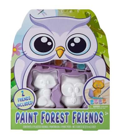 Paint Forest Friends Set Owl