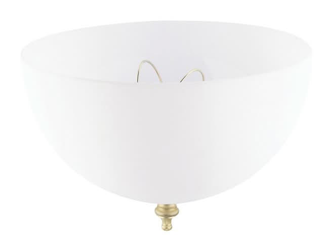 Westinghouse Dome White Acrylic Lamp Shade 1 Pk