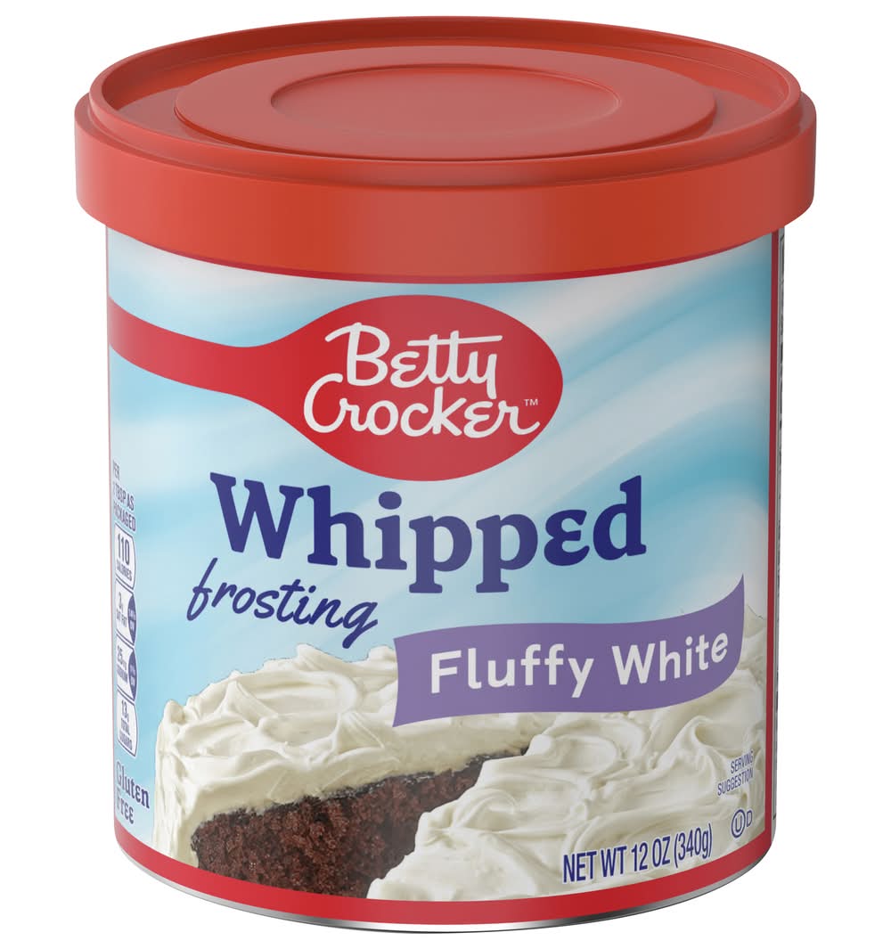 Betty Crocker Whipped Fluffy White Frosting (12 oz)