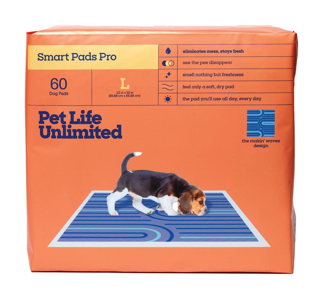 Pet Life Unlimited Smart Pads Pro Dog Pads, XL (36 ct)