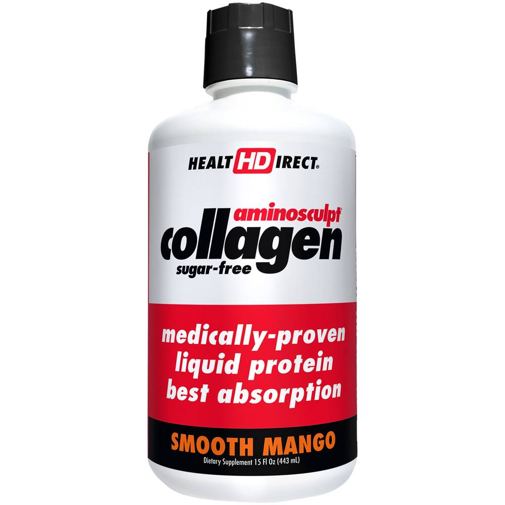 Health Direct Aminosculpt Collagen Peptides Liquid Protein Smooth (15 fl oz) (mango)