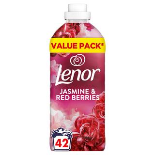 Lenor Wellbeing Collection Jasmine & Red Berries Fabric Conditioner 42 Washes