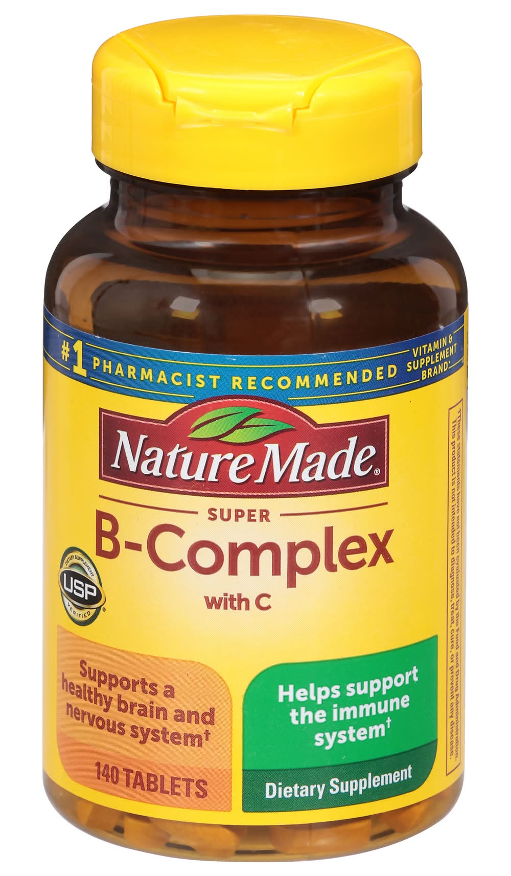 Nature Made Super B-Complex With C Tablets (140 ct)