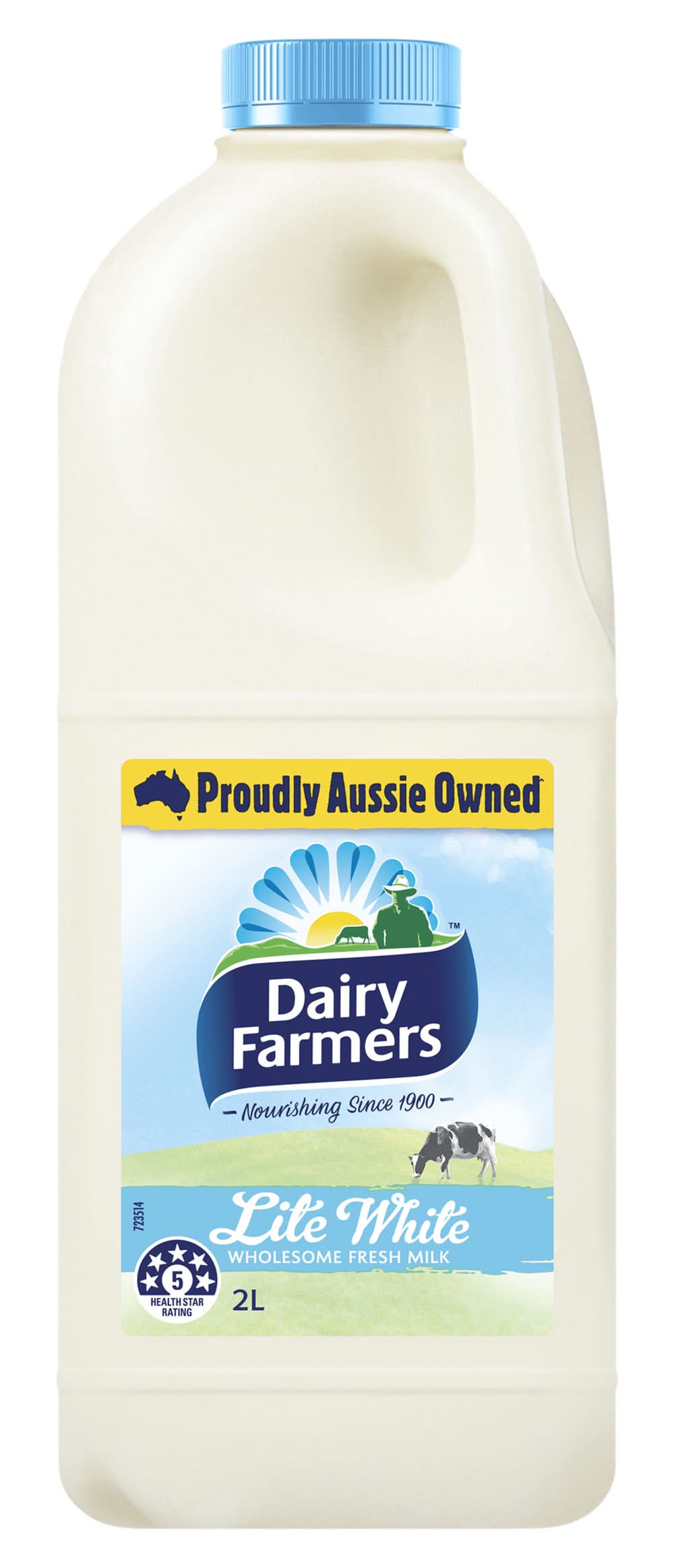Dairy Farmers Lite White Wholesome Fresh Milk (2L)