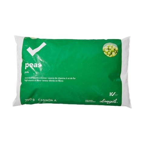 Longo's Essentials Frozen Peas (750 g)