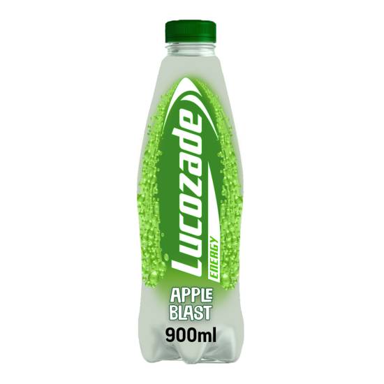 Lucozade Energy Drink Apple Blast 900ml